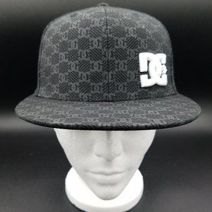 DC Shoes Hat Flatbill Flexfit Pattern Youth Hat